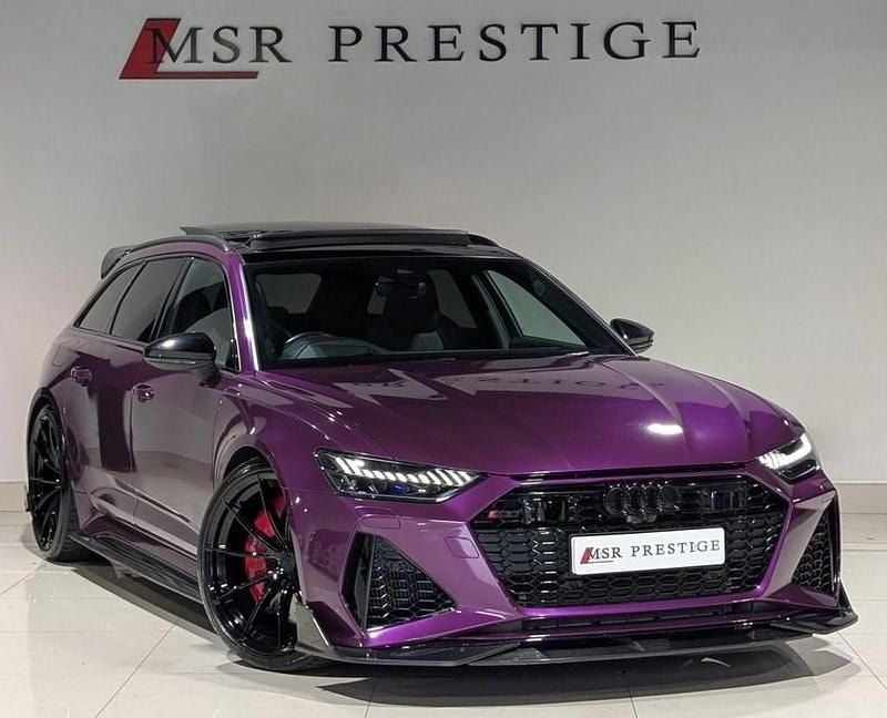 Grey Used 2020 Audi RS6 Advanced Estate | £79,995 (Fair price) - Image 1/4