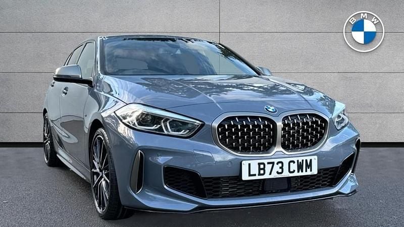 Grey Used 2023 BMW M135 Shadowline Hatchback | £30,995 (Fair price) - Image 1/4