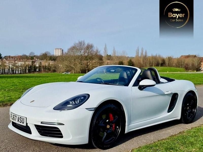 Used Porsche Boxster 2017 White Cabriolet