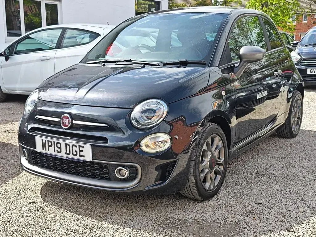 Used Fiat 500 S 69 HP (50 kW) 2019 Black Hatchback