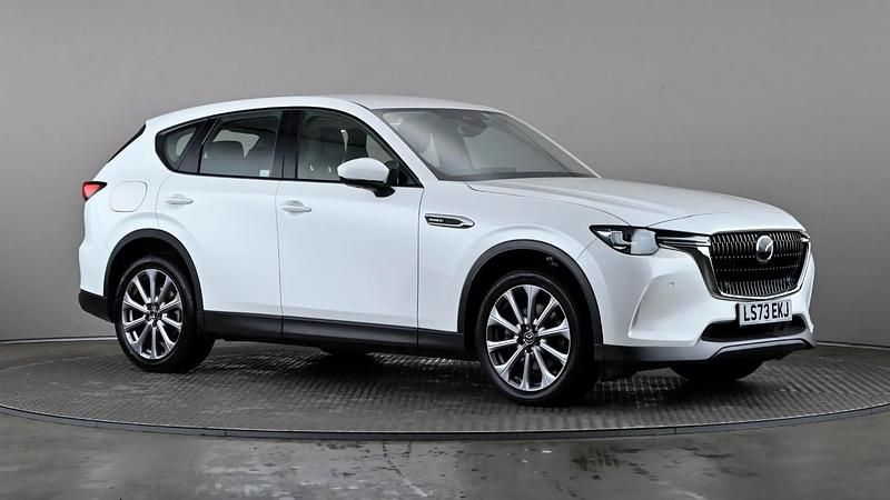 White Used 2023 Mazda CX-60 Exclusive-Line SUV | £24,998 (Fair price) - Image 1/3
