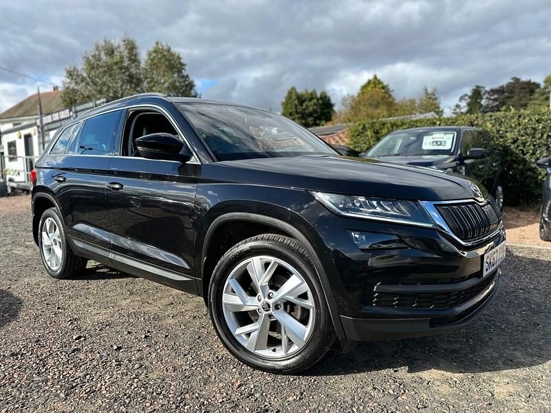 Black Used 2017 Skoda Kodiaq SE L SUV | £12,995 (A bit pricey) - Image 1/4