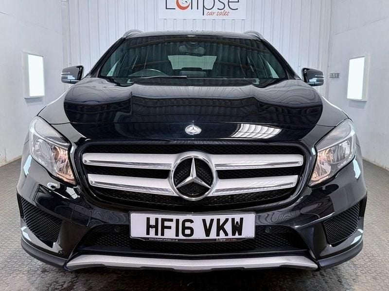 Used Mercedes GLA220 AMG line 177 HP (130 kW) 2016 Black SUV