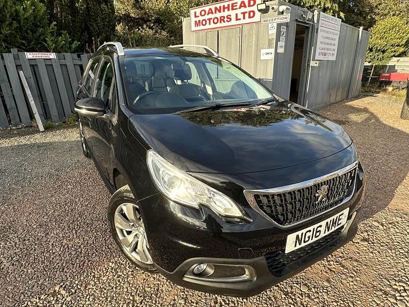 Black Used 2016 Peugeot 2008 Active SUV | £5,999 (Fair price) - Image 1/3