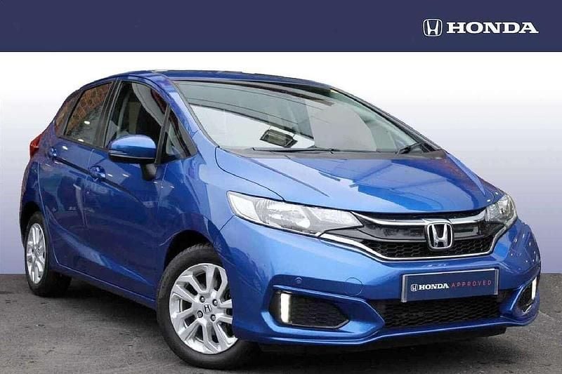 Brilliant sporty blue Used 2018 Honda Jazz SE Hatchback | £9,950 (A bit pricey) - Image 1/4