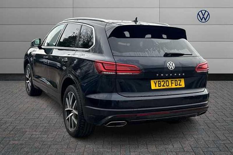Used VW Touareg R-line 286 HP (210 kW) 2020 Blue SUV