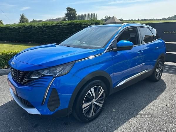 Used Peugeot 3008 Allure Premium 2021 Blue Hatchback