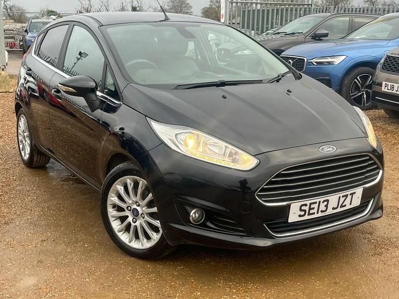 Used Ford Fiesta Titanium X 125 HP (91 kW) 2013 Black Hatchback