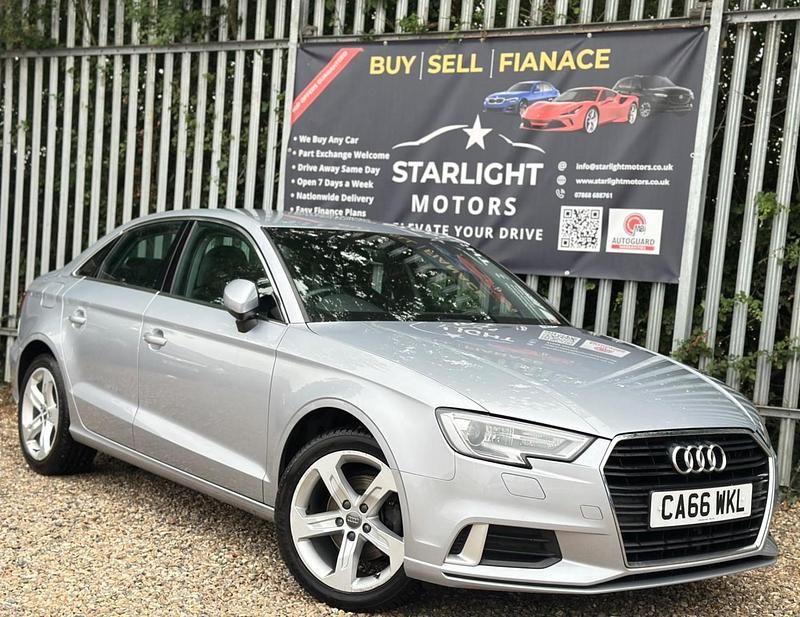 Silver Used 2017 Audi A3 Sport Sedan | £9,499 (Super price) - Image 1/4