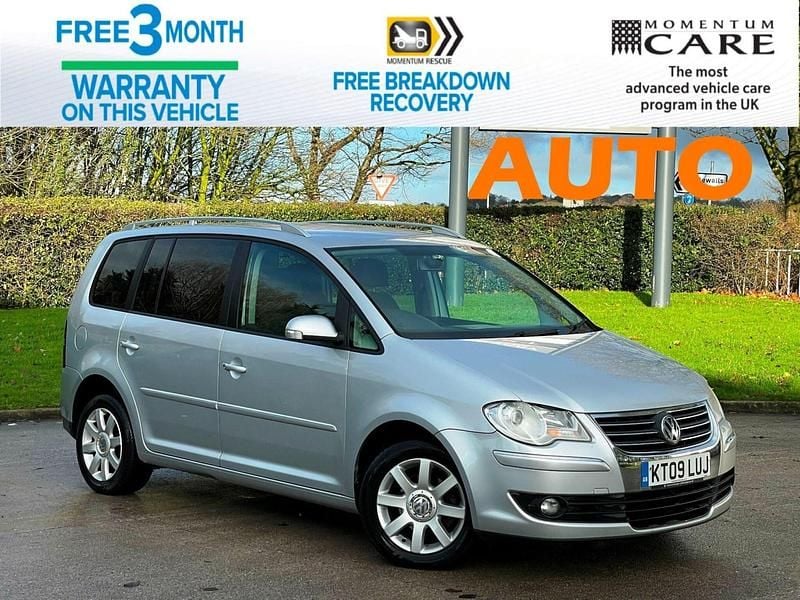 Silver Used 2009 VW Touran Sportline MPV | £3,490 (Fair price) - Image 1/4