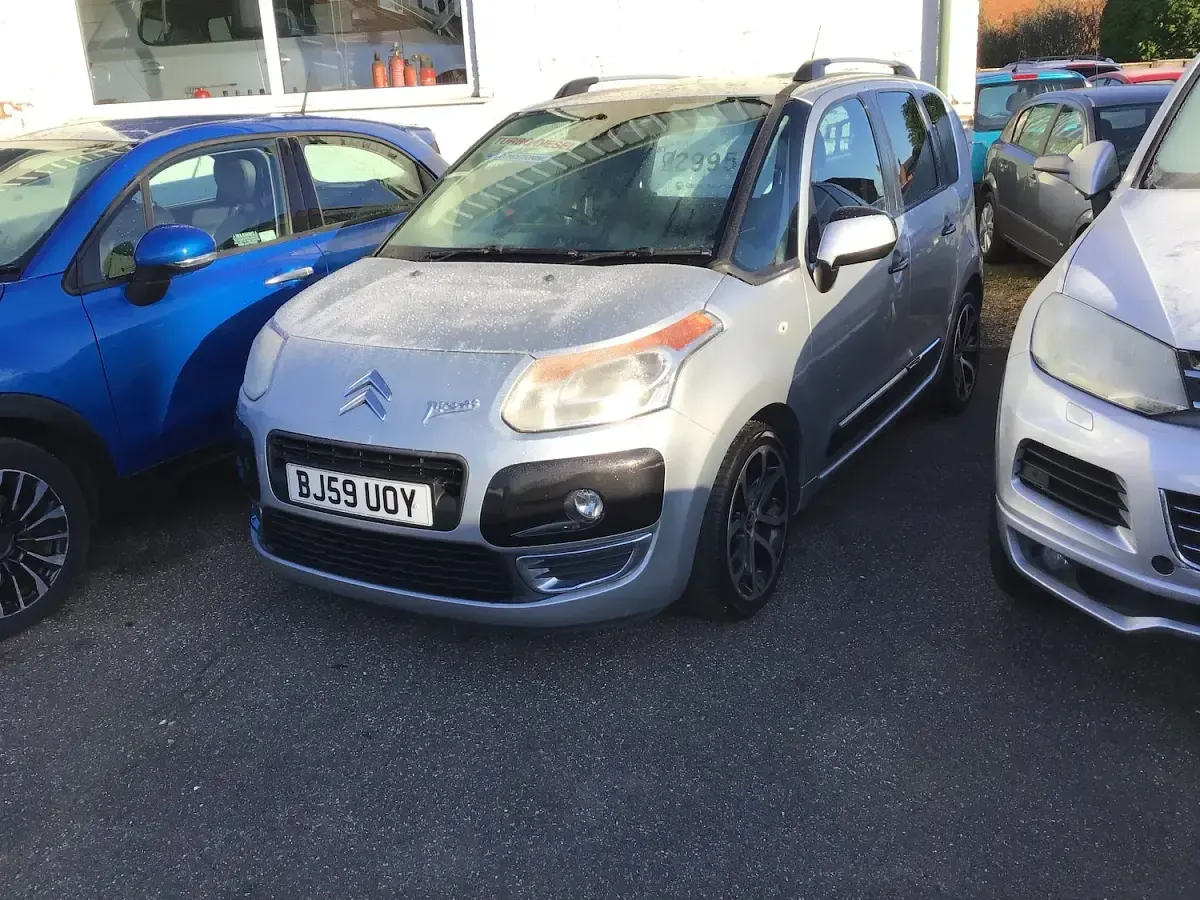 Used Citroën C3 Picasso Exclusive 90 HP (66 kW) 2009 Silver MPV