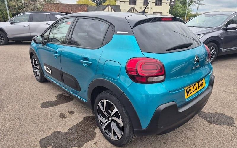 Used Citroën C3 PureTech 110 HP (80 kW) 2023 Blue Hatchback