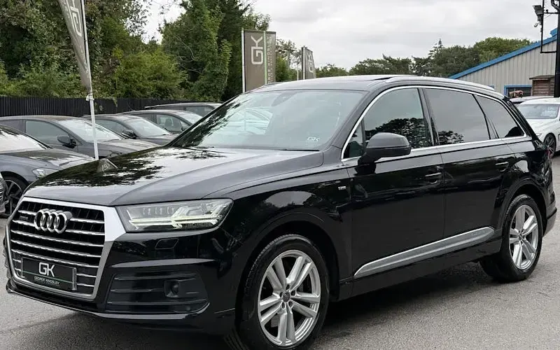 Used Audi Q7 S-Line 272 HP (200 kW) 2015 Black SUV