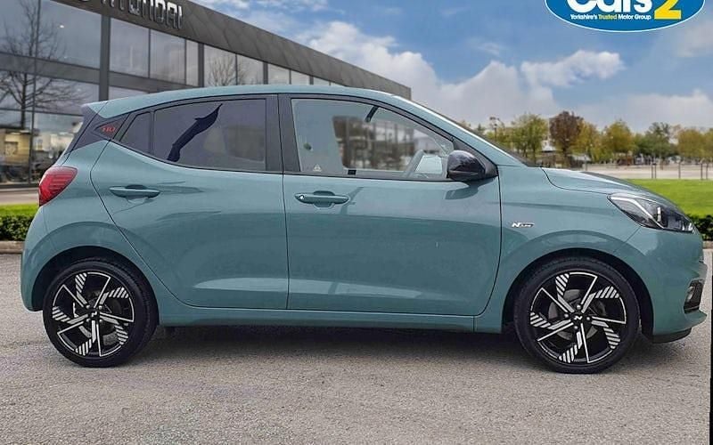 Used Hyundai i10 N Line 101 HP (74 kW) 2023 Green Hatchback