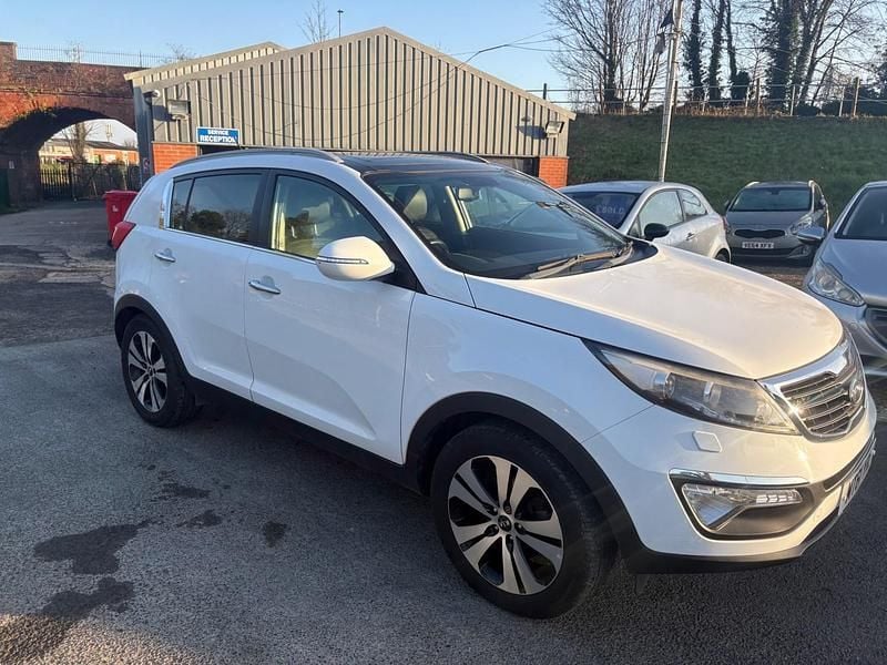 Used Kia Sportage 114 HP (83 kW) 2012 White SUV