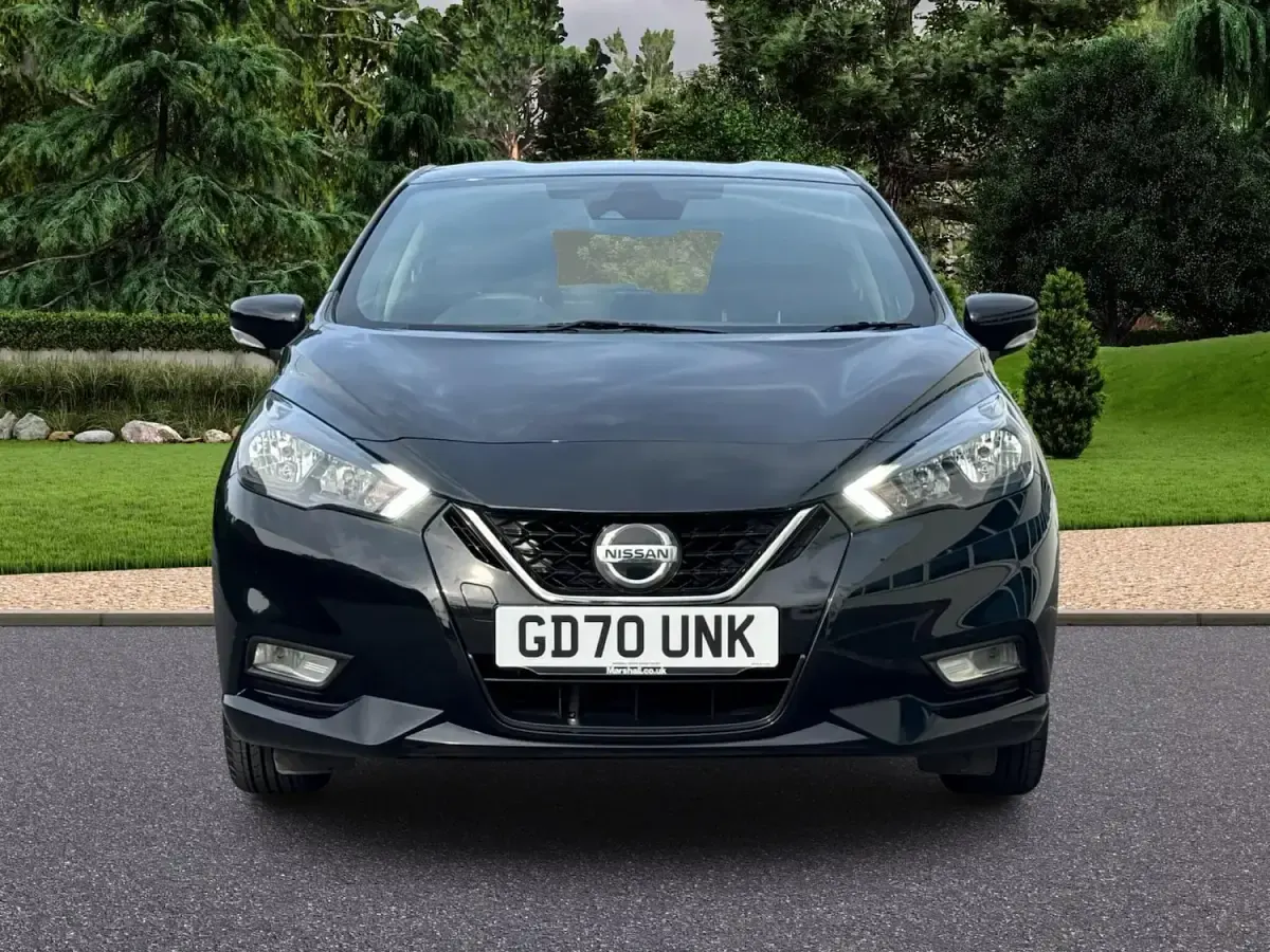 Used Nissan Micra Acenta 90 HP (66 kW) 2021 Black Hatchback