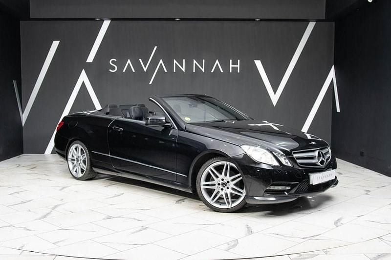 Used Mercedes E250 2013 Black Cabriolet