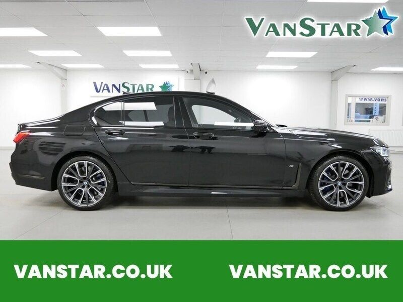 Black Used 2021 BMW 745e M Sport Sedan | £34,989 - Image 1/4