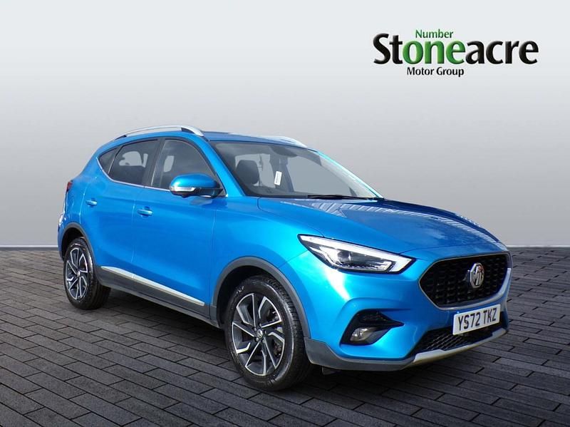 Used MG ZS Exclusive 111 HP (81 kW) 2023 Blue SUV