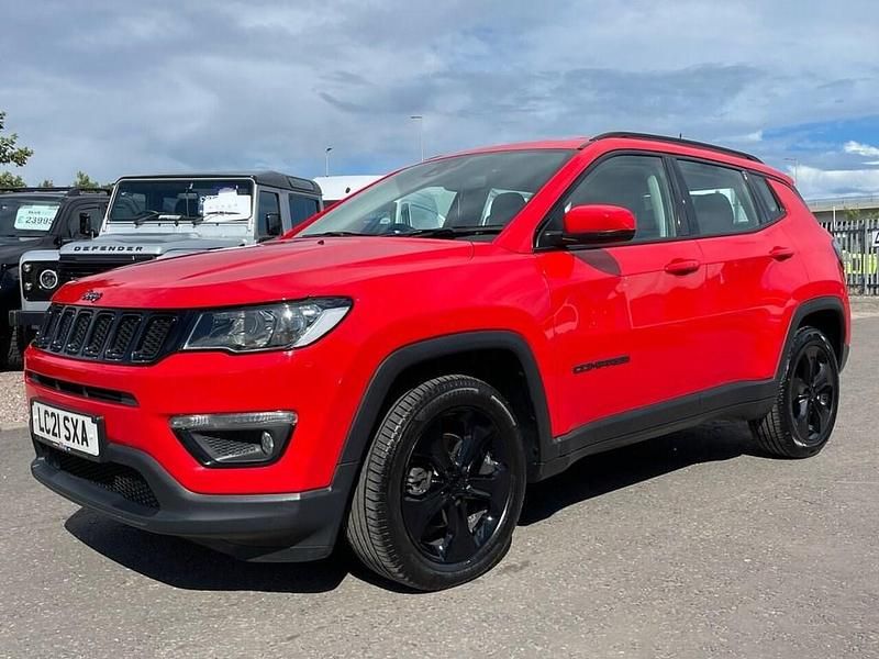 Used Jeep Compass Night Eagle 140 HP (102 kW) 2021 Red SUV