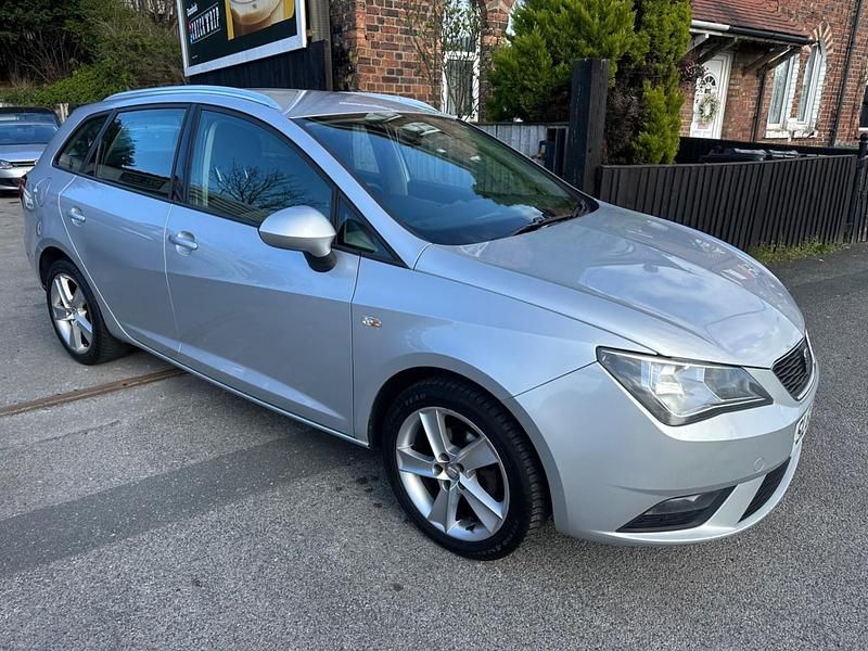 Begagnad Seat Ibiza ST 2014 Silver Kombi