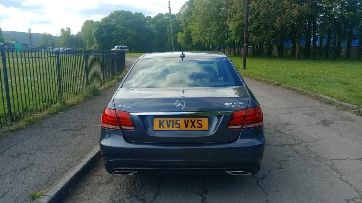 Used Mercedes E220 AMG 2015 Grey Sedan