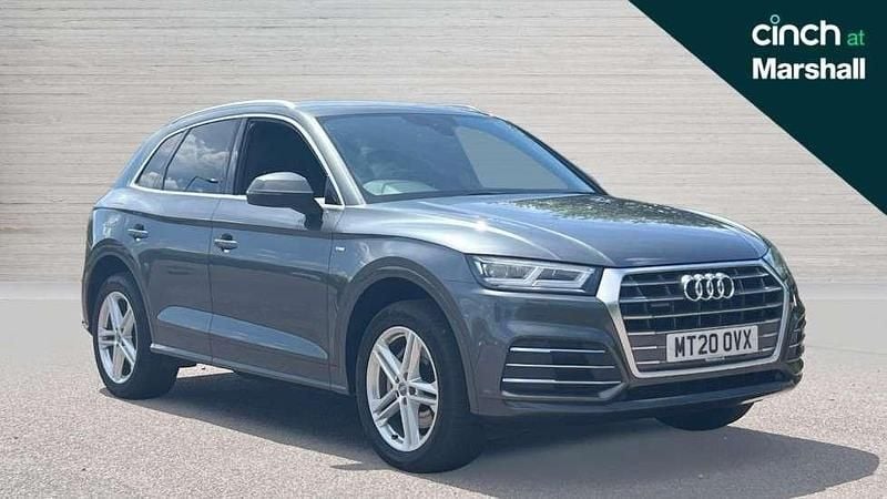 Grey Used 2020 Audi Q5 S-Line SUV | £22,942 (Super price) - Image 1/4