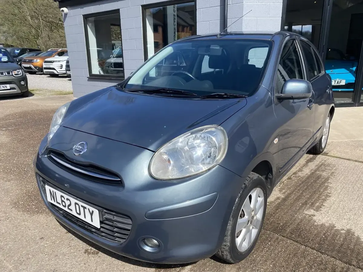 Used Nissan Micra Acenta 98 HP (72 kW) 2012 Grey Hatchback