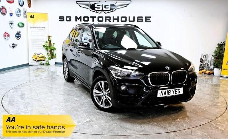 Used BMW X1 Sport Line 190 HP (139 kW) 2018 Black SUV