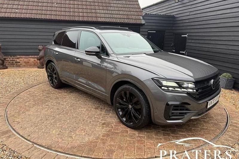Grey Used 2020 VW Touareg Black Edition SUV | £34,500 (Fair price) - Image 1/1