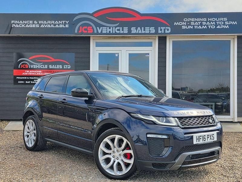 Begagnad Land Rover Range Rover evoque HSE Dynamic 2016 Blå Kombi