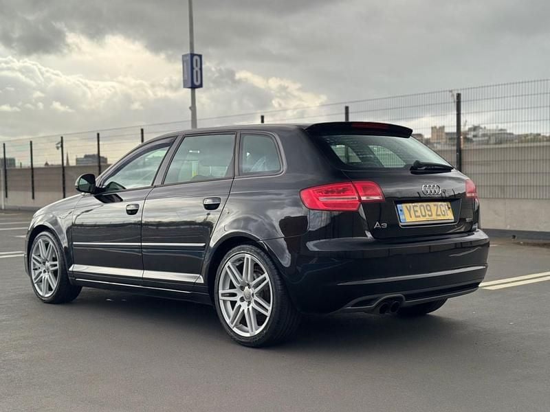 Used Audi A3 S-Line 2009 Black Hatchback