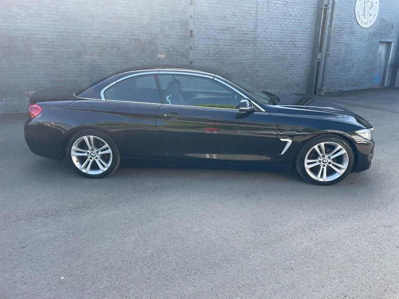 Begagnad BMW 420 Sport Line 2018 Svart Cab