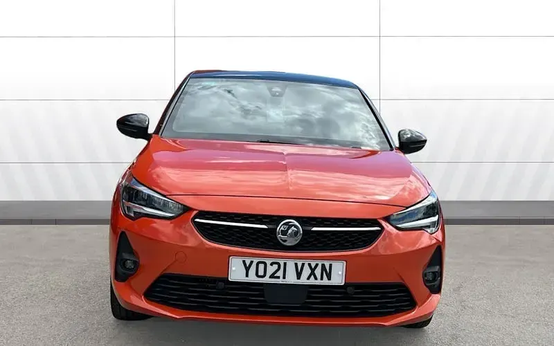 Used Vauxhall Corsa SRi 101 HP (74 kW) 2021 Orange Hatchback