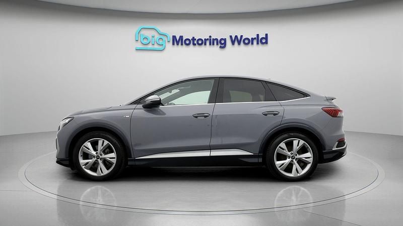 Used Audi Q4 Sportback e-tron S-Line 125 kW (170 HP) 2022 Grey SUV