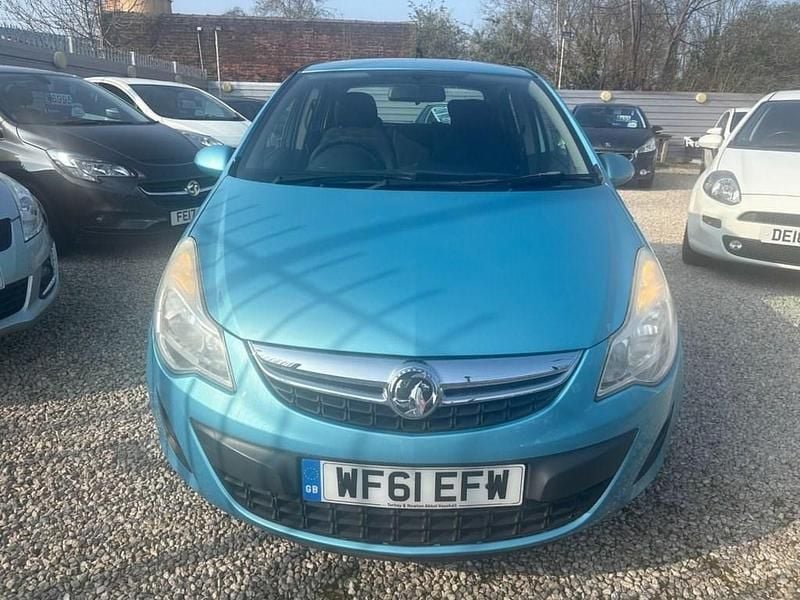 Used Vauxhall Corsa 90 HP (66 kW) 2011 Blue Hatchback