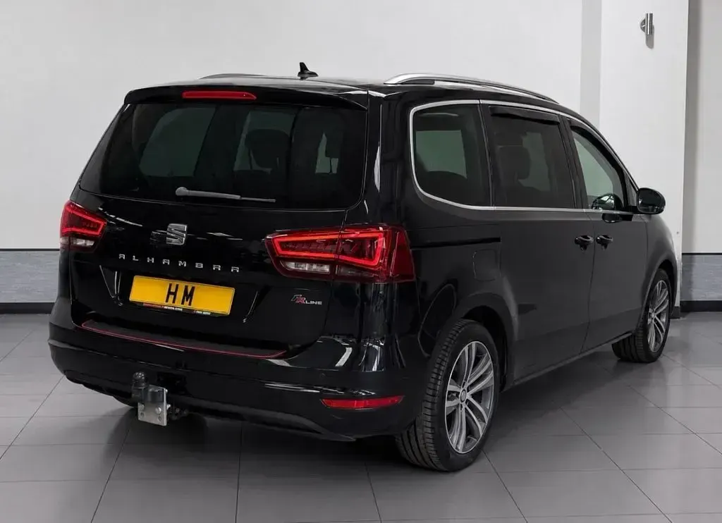 Used Seat Alhambra FR-Line 184 HP (135 kW) 2017 Black MPV