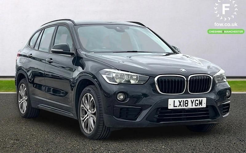 Used BMW X1 Sport Line 190 HP (139 kW) 2018 Black SUV