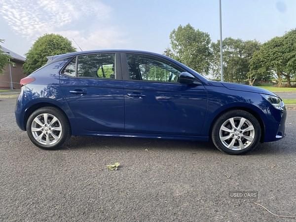 Used Vauxhall Corsa 102 HP (75 kW) 2021 Blue Hatchback