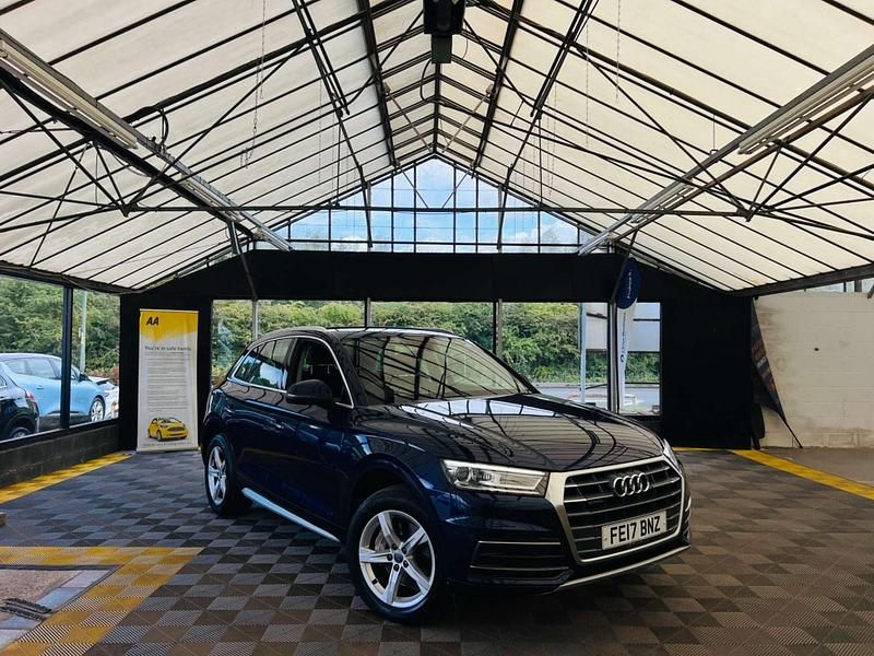 Blue Used 2017 Audi Q5 Sport SUV | £14,795 (Fair price) - Image 1/4