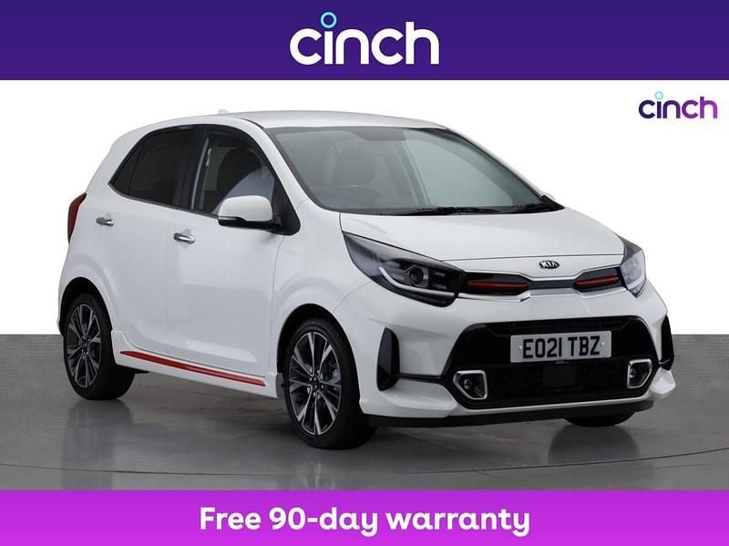 White Used 2021 Kia Picanto 4 Hatchback | £13,299 (Fair price) - Image 1/3