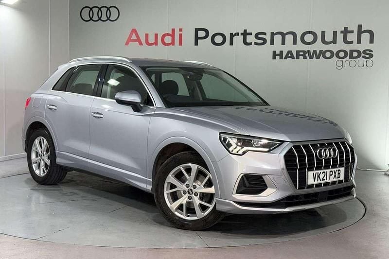 Silver Used 2021 Audi Q3 Sport SUV | £22,390 (Fair price) - Image 1/4