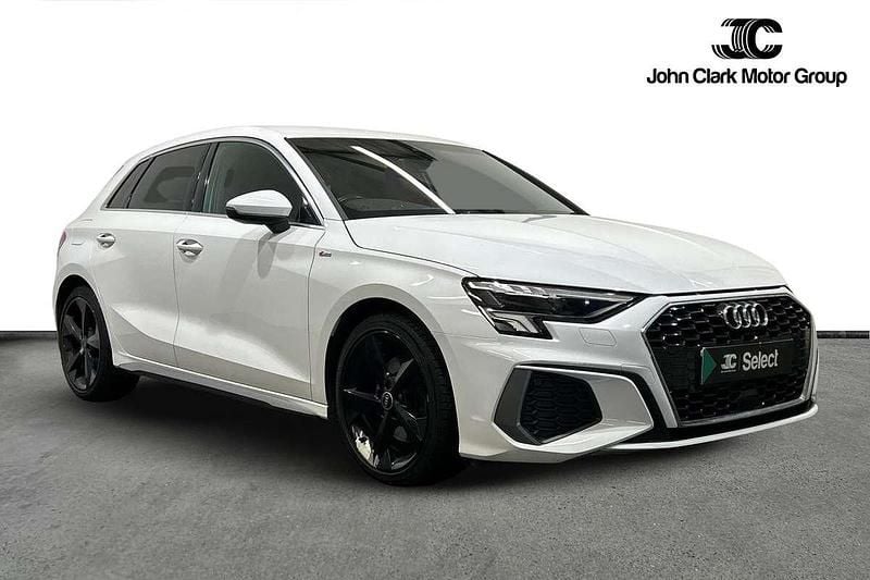 White Used 2020 Audi A3 S-Line Hatchback | £16,750 (Fair price) - Image 1/4
