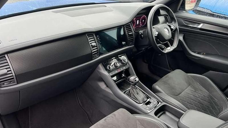 Used Skoda Kodiaq SportLine 150 HP (110 kW) 2024 Blue SUV