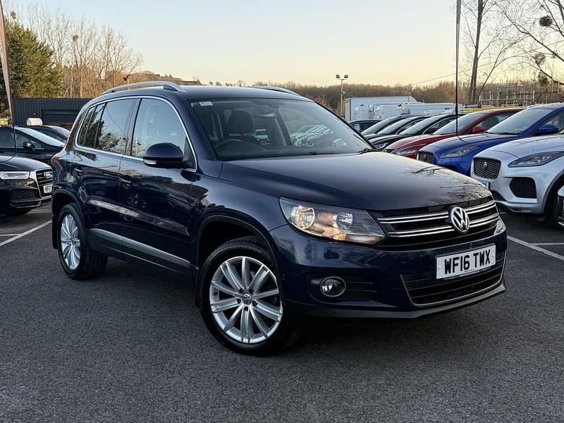 Used VW Tiguan Edition 150 HP (110 kW) 2016 Blue SUV