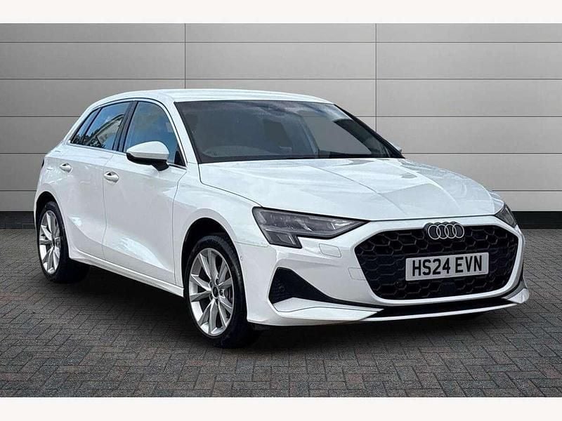 White Used 2024 Audi A3 Sport Hatchback | £25,995 (Fair price) - Image 1/4