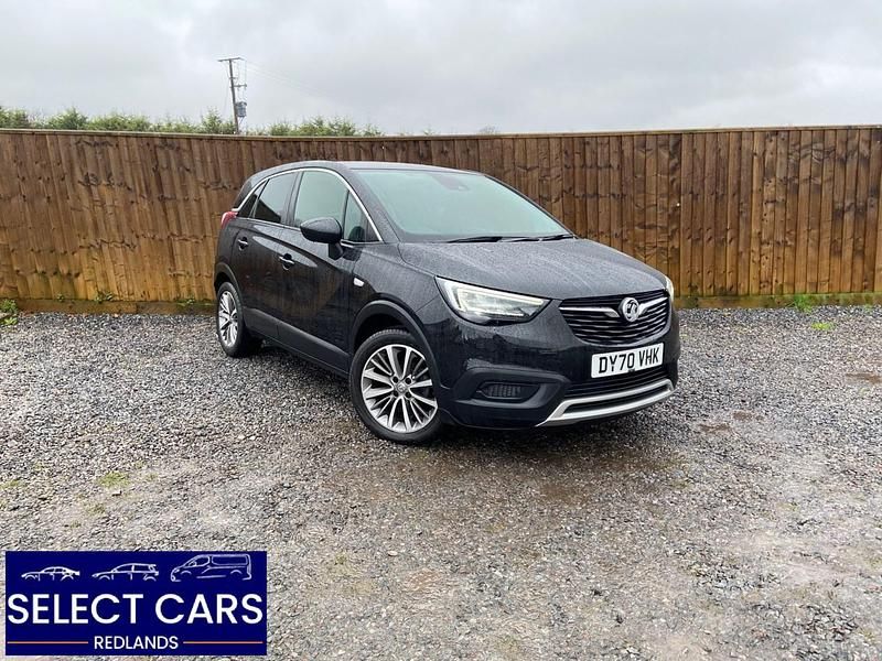 Used Vauxhall Crossland X SRi 83 HP (61 kW) 2020 Black SUV
