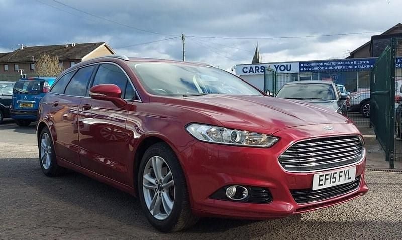 Red Used 2015 Ford Mondeo Titanium Estate | £7,995 (Fair price) - Image 1/4
