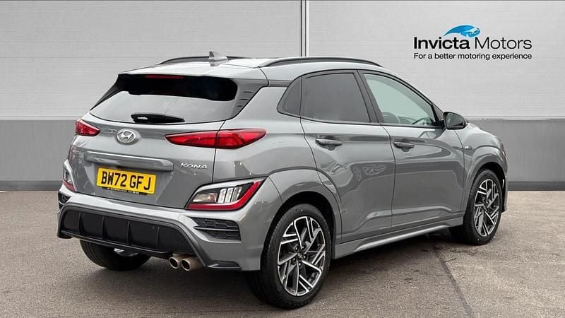 Used Hyundai Kona N Line 120 HP (88 kW) 2023 Galactic grey SUV