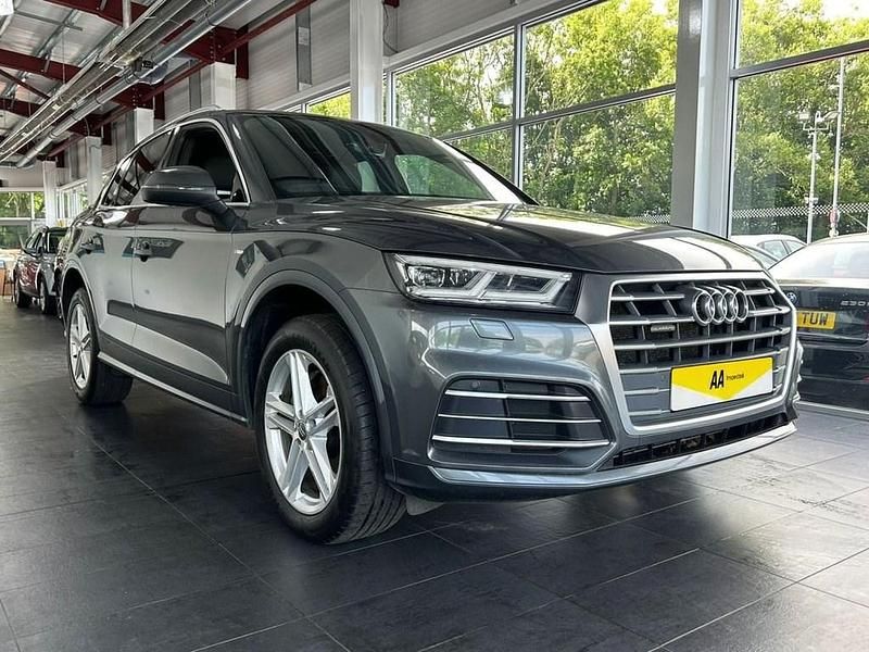 Used Audi Q5 S-Line 190 HP (139 kW) 2018 Grey SUV